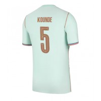 Frankrike Jules Kounde #5 Bortatröja VM 2026 Korta ärmar